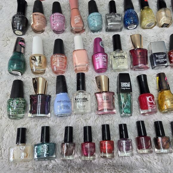 Mixed lot of Nail Polish Lot of 48 Assorted Colors - Picture 3 of 16